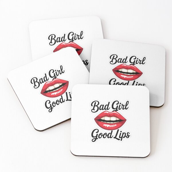 Item preview, Bad Girl Good Lips White Design designed and sold by Peter Stawicki.