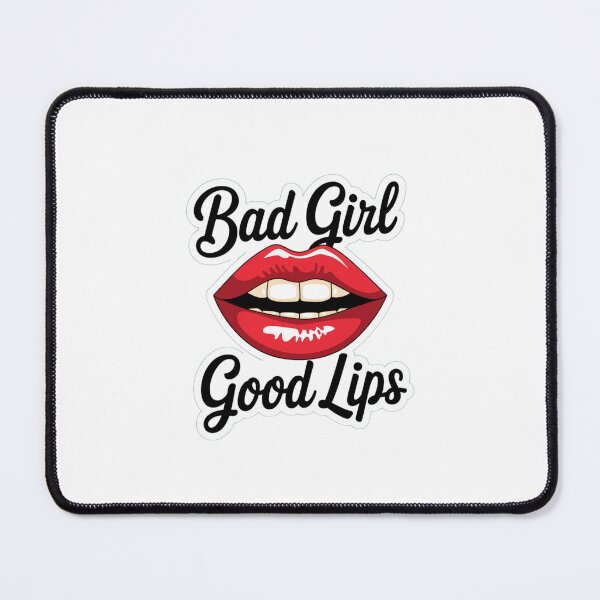 Item preview, Bad Girl Good Lips White Design designed and sold by Peter Stawicki.