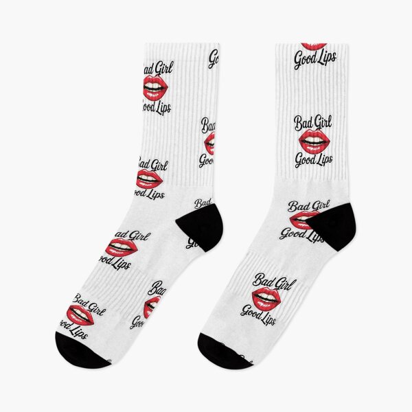Item preview, Bad Girl Good Lips White Design designed and sold by Peter Stawicki.