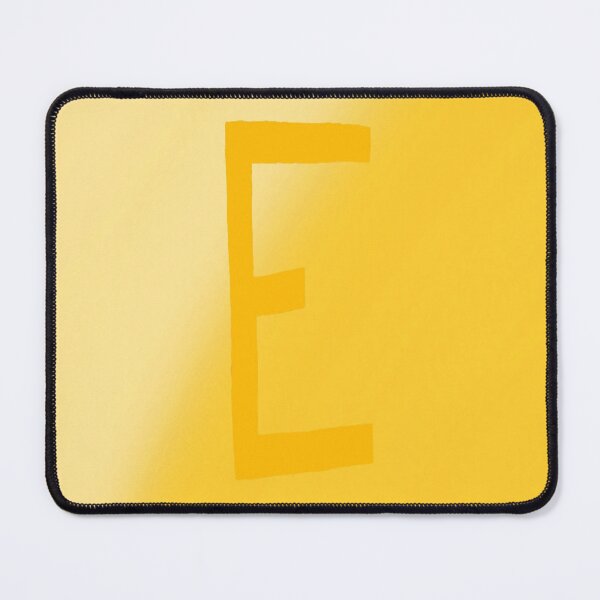 Item preview, Yellow E with Gradient Background designed and sold by MusicQueen17.