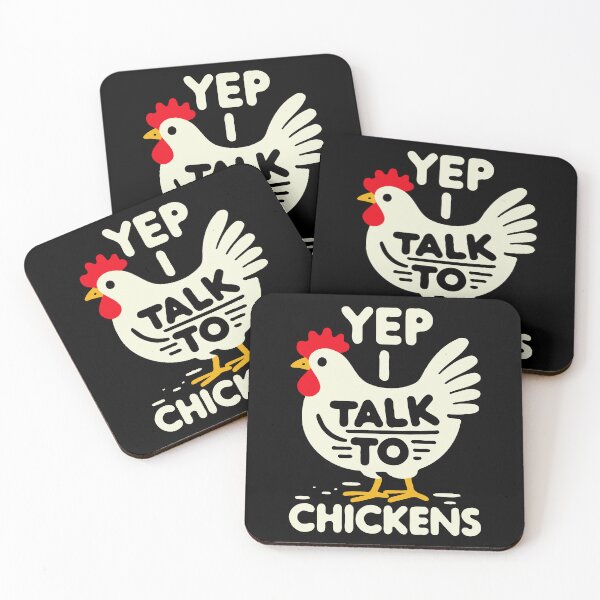 Item preview, Yep I Talk To Chickens designed and sold by Creative Magia.