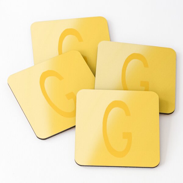 Item preview, Yellow G with Gradient Background designed and sold by MusicQueen17.