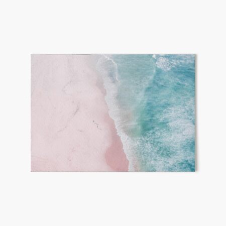 Ocean walk Art Board Print