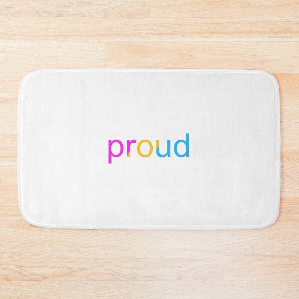 Item preview, proud text (pansexual) designed and sold by ShirewolfWorks.
