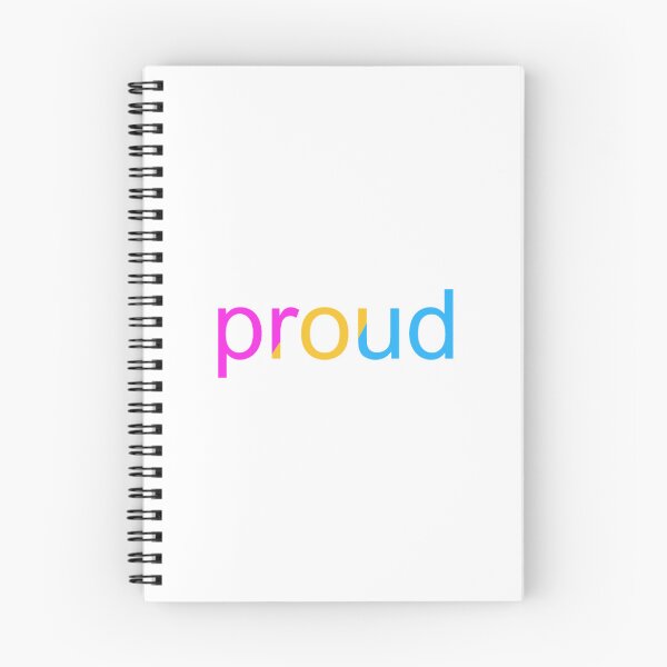 Item preview, proud text (pansexual) designed and sold by ShirewolfWorks.