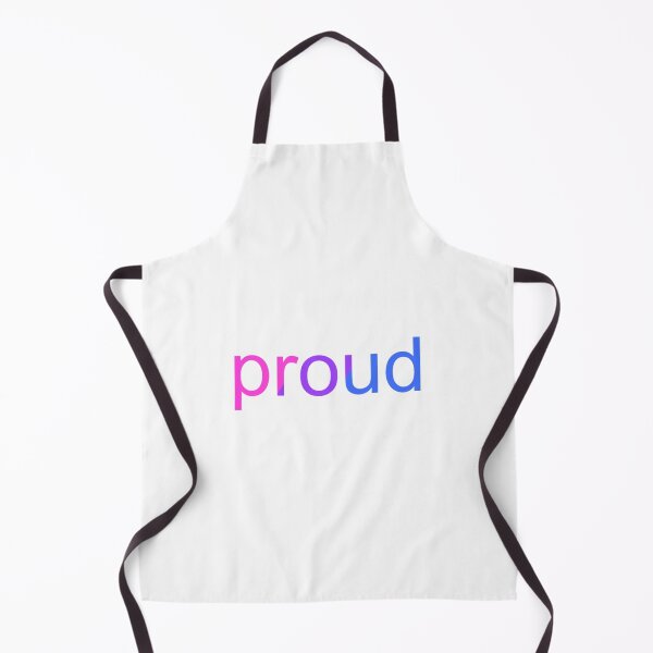 Item preview, proud text (bisexual) designed and sold by ShirewolfWorks.