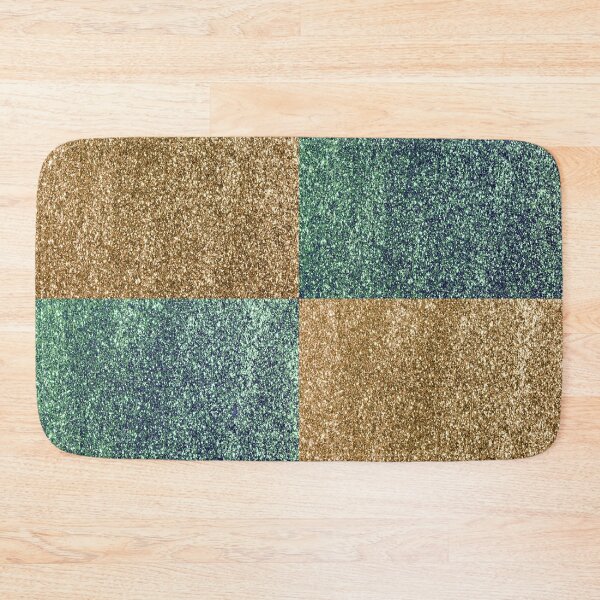 Item preview, Gold Green Glitter Plaid  designed and sold by Victoria Rose.