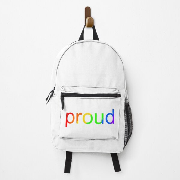 Item preview, proud text (rainbow) designed and sold by ShirewolfWorks.