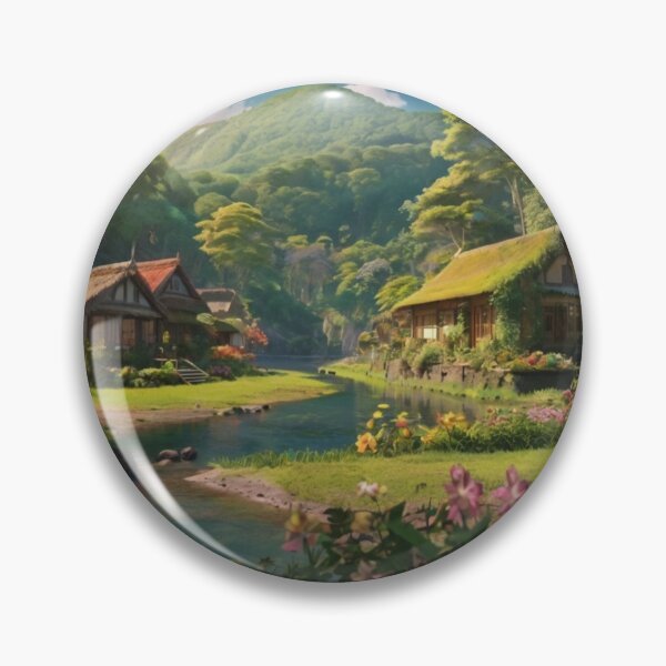 Item preview, Forest Magic in the Riverside Village designed and sold by BlareBlare.
