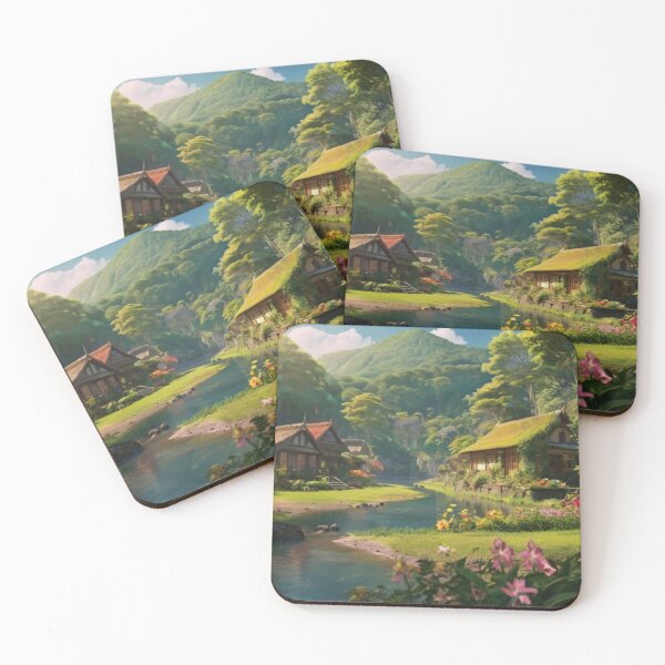Item preview, Forest Magic in the Riverside Village designed and sold by BlareBlare.