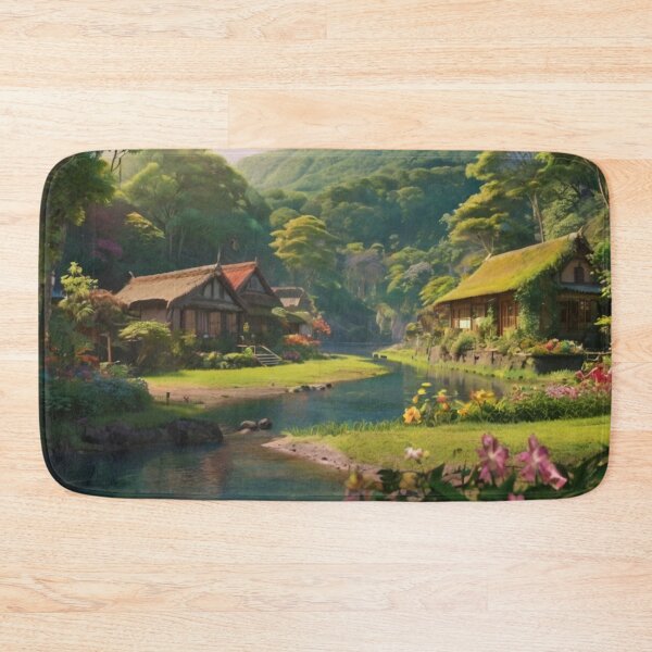 Item preview, Forest Magic in the Riverside Village designed and sold by BlareBlare.