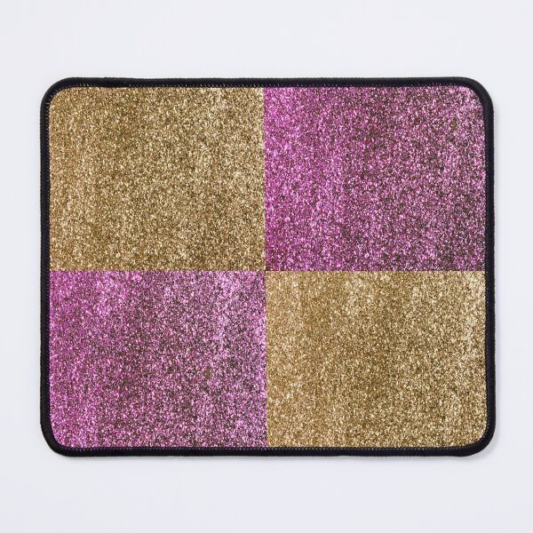 Item preview, Gold Pink Glitter Plaid designed and sold by Victoria Rose.