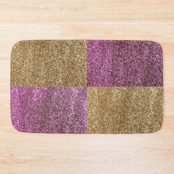 Item preview, Gold Pink Glitter Plaid  designed and sold by Victoria Rose.