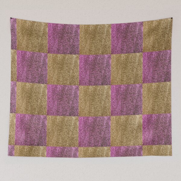 Item preview, Gold Pink Glitter Plaid  designed and sold by Victoria Rose.