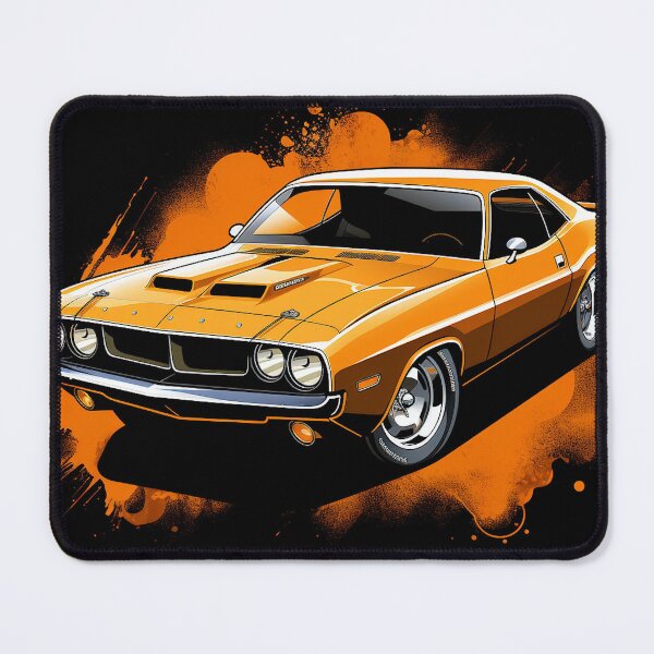 Item preview, Vintage Muscle: The Orange Challenger designed and sold by Printinkverse.