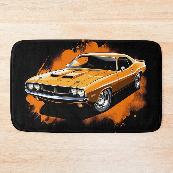 Item preview, Vintage Muscle: The Orange Challenger designed and sold by Printinkverse.
