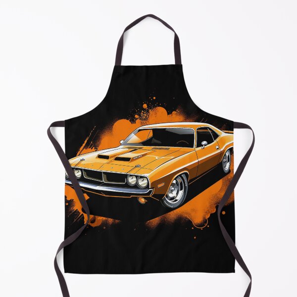 Item preview, Vintage Muscle: The Orange Challenger designed and sold by Printinkverse.