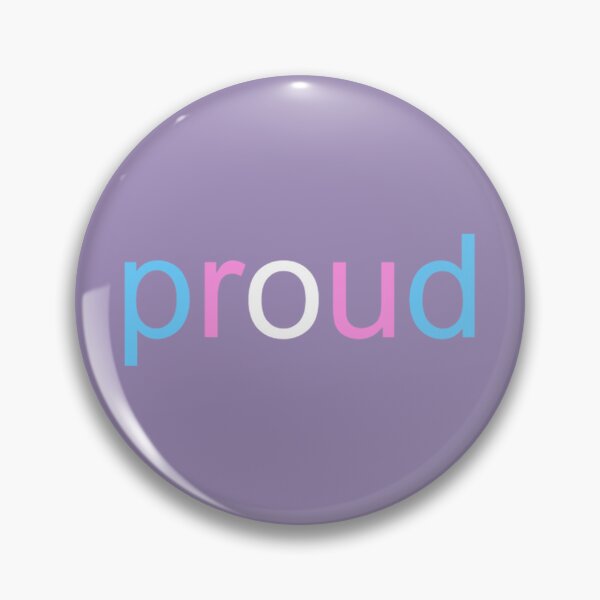 Item preview, proud text (transgender) designed and sold by ShirewolfWorks.