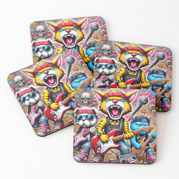Item preview, Rock 'n' Roll Animals designed and sold by SolannaAS.