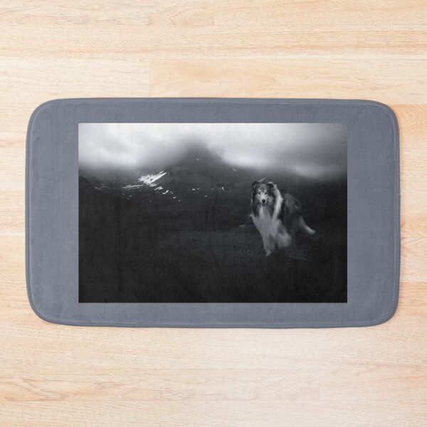 Item preview,  Solitary Watch: The Collie in the Misty Mountains designed and sold by MrGreenDragon.