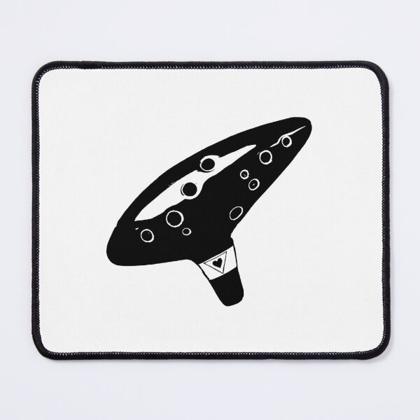 Item preview, Ocarina Black in Love Music Vessel Flute Wind Musical Instrument designed and sold by FociCreate.