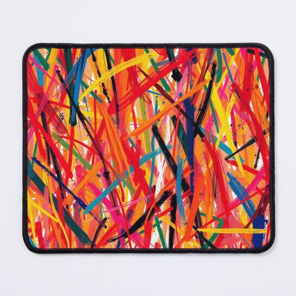 Item preview, Abstract Bright Colored Streamers Pattern designed and sold by calibrit.