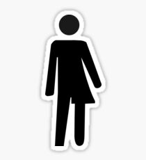 Transgender Toilet Sign Bathroom Sticker