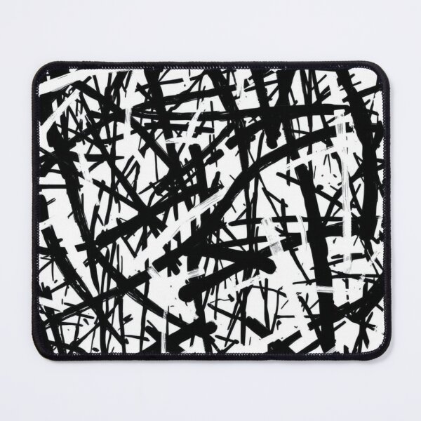 Item preview, Abstract Black and White Pattern designed and sold by calibrit.