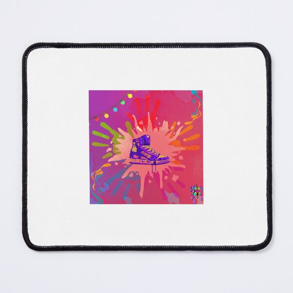 Item preview, Vibrant Festival Sneaker Art with Color Splash designed and sold by PRIME4YOU.