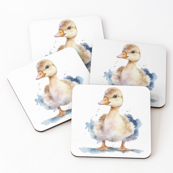 Item preview, Lindo patito bebé acuarela designed and sold by PrancingPumpkin.