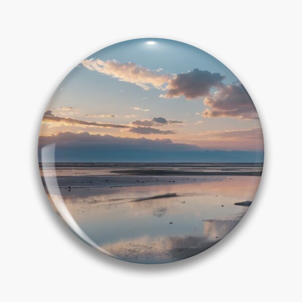 Item preview, Ebbing Tide in a Mudflat Landscape designed and sold by vekotpu.
