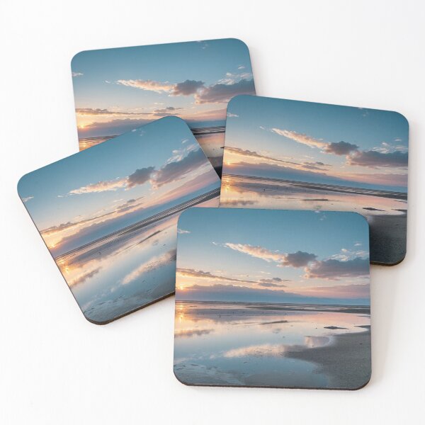 Item preview, Ebbing Tide in a Mudflat Landscape designed and sold by vekotpu.