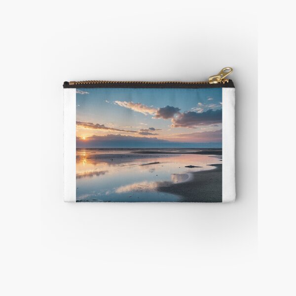 Item preview, Ebbing Tide in a Mudflat Landscape designed and sold by vekotpu.