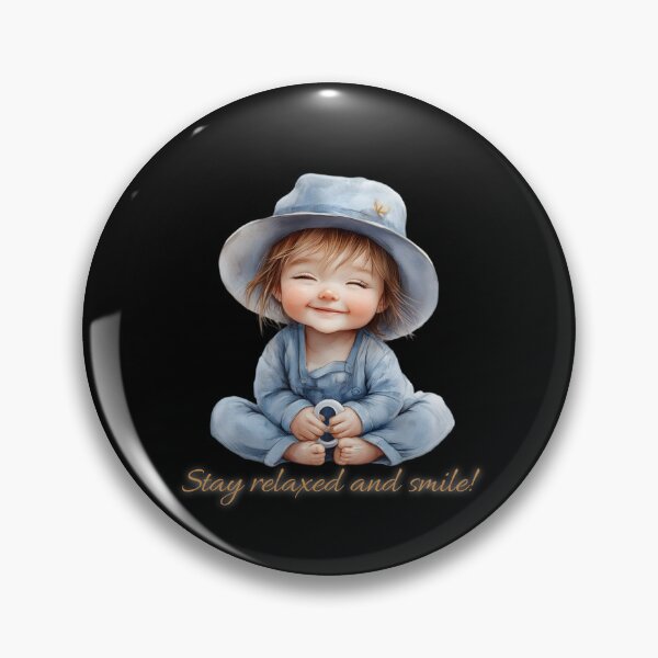 Item preview, Stay Relaxed and Smile  designed and sold by CWT-JustforFun.