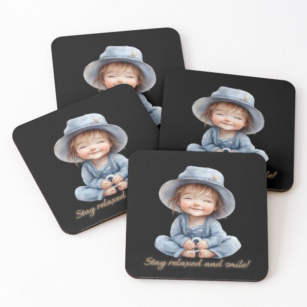 Item preview, Stay Relaxed and Smile  designed and sold by CWT-JustforFun.