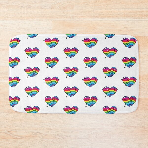 Item preview, Rainbow Heart BAMBA designed and sold by BambaAesthetics.