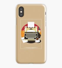 Retro typewritter iPhone Case
