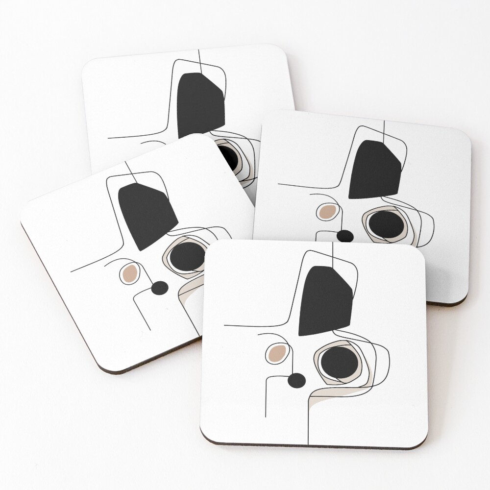 Item preview, Coasters (Set of 4) designed and sold by Greyat.
