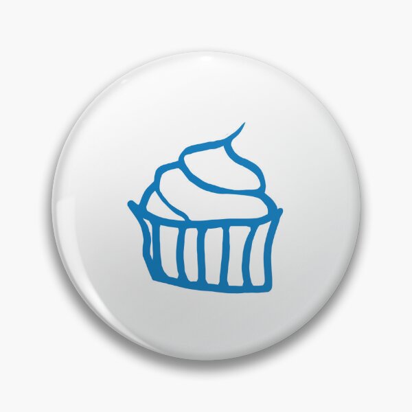 Item preview, Painted Cupcake Blue designed and sold by vibeno1.