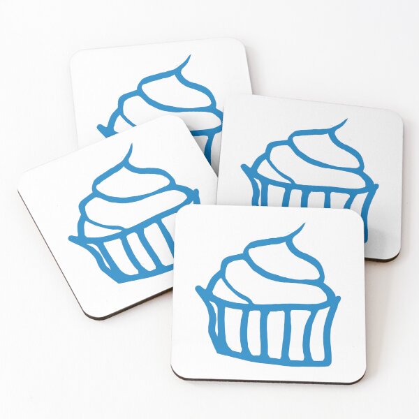 Item preview, Painted Cupcake Blue designed and sold by vibeno1.