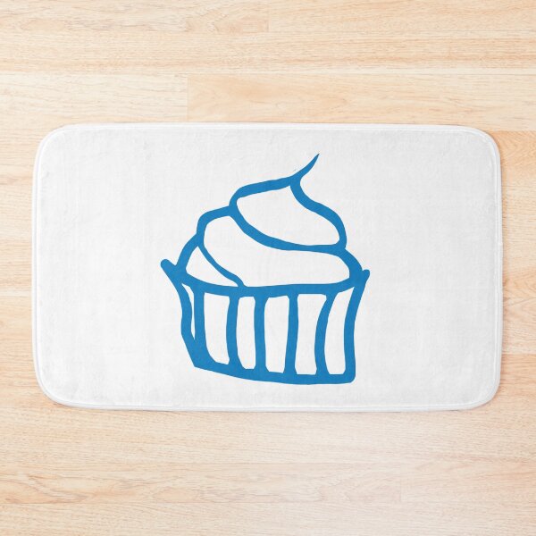 Item preview, Painted Cupcake Blue designed and sold by vibeno1.