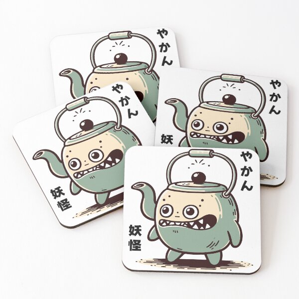 Item preview, Yokai Tsukumogami: Mystical Haunted Teapot designed and sold by Yokai-Infinity.