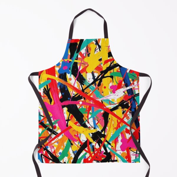 Item preview, Abstract Vivid Color Paint Strokes designed and sold by calibrit.