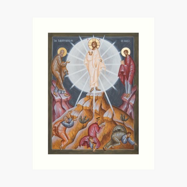 Transfiguration Art Print