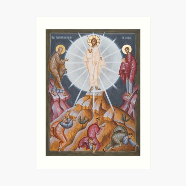 Transfiguration Art Print