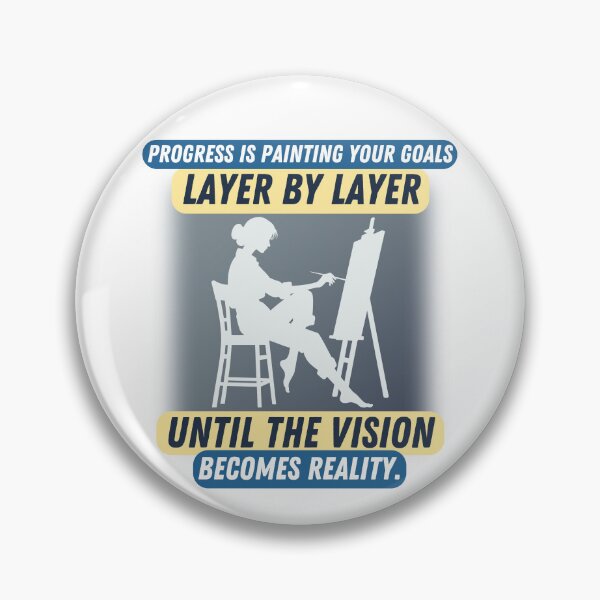 Item preview, Painting Your Goals Layer By Layer Until Becomes Reality. Miniature Painter designed and sold by AngieArt-.