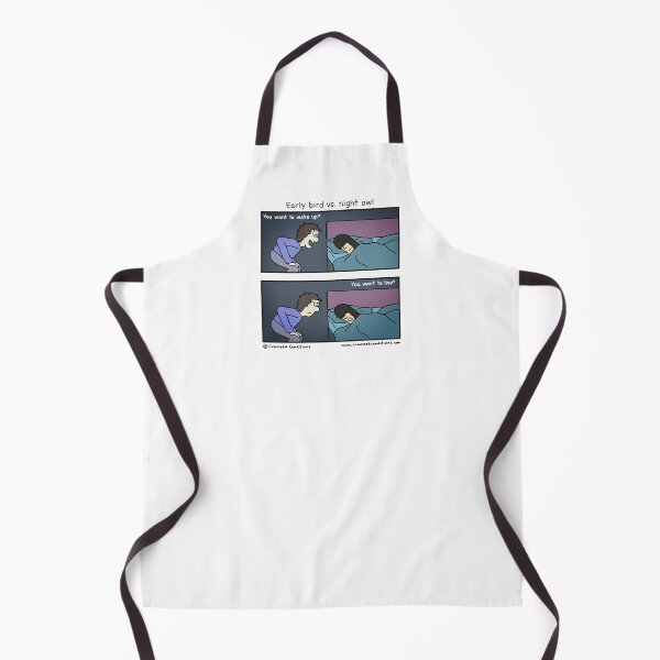 Item preview, Early bird vs. night owl designed and sold by Cramped Conditions.