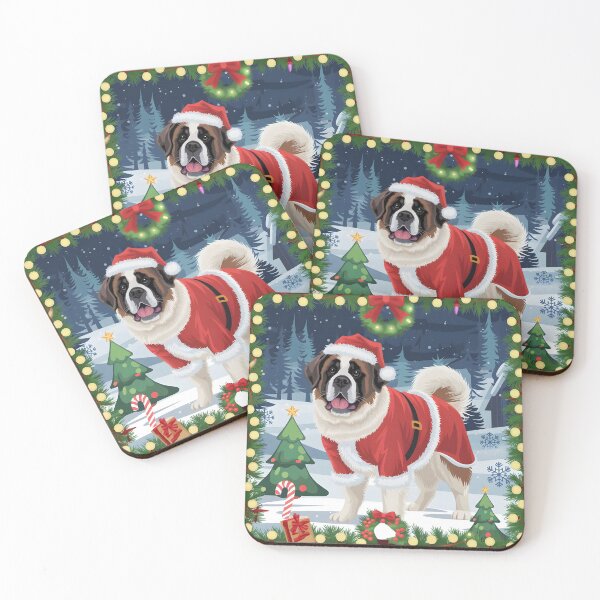 Item preview, Christmas St Bernard | Saint Bernard | St Bernardus | Bernhardiner designed and sold by Zibis09.