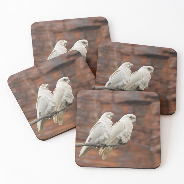 Item preview, White Parrots in Dales Gorge, Karajini designed and sold by diflyhi.