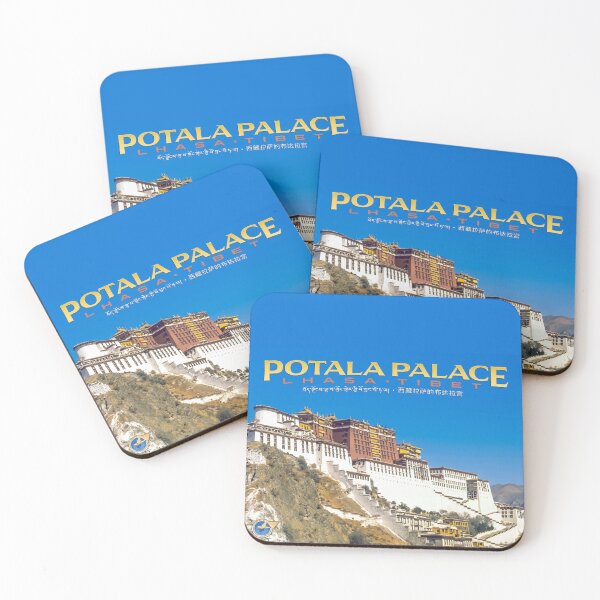 Item preview, Vintage-Style Potala Palace Travel Poster designed and sold by travelwitheric.
